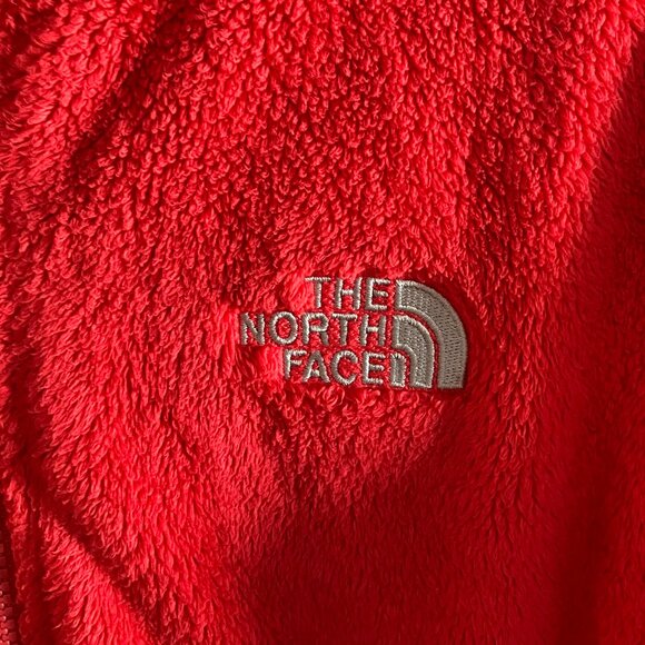The North Face Women's Medium Red Fleece Full Zip Jacket Long Sleeve. - Picture 6 of 15